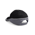 Black-Graphite Grey-White - Back - Beechfield Teamwear Competition Cap