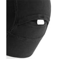 Black - Back - Beechfield Sports Tech Softshell Beanie