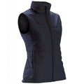 Navy Blue - Side - Stormtech Womens-Ladies Nautilus Quilted Body Warmer