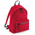 Classic Red - Front - Bagbase Recycled Backpack