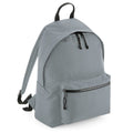 Pure Grey - Front - Bagbase Recycled Backpack