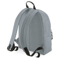 Pure Grey - Back - Bagbase Recycled Backpack