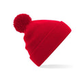 Classic Red - Front - Beechfield Original Pom Pom Beanie