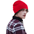 Burgundy - Lifestyle - Beechfield Original Recycled Cuffed Beanie