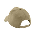 Desert Sand - Back - Beechfield Unisex Adult Removable Patch Baseball Cap