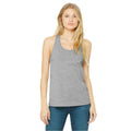 Athletic Heather - Front - Bella + Canvas Womens-Ladies Racerback Tank Top