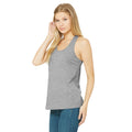 Athletic Heather - Back - Bella + Canvas Womens-Ladies Racerback Tank Top