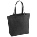 Black - Front - Westford Mill Maxi Recycled Tote Bag