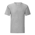 Athletic Heather Grey - Front - Fruit of the Loom Mens Iconic Heather T-Shirt