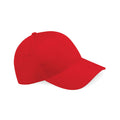 Classic Red - Back - Beechfield Ultimate 5 Panel Cap