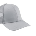 Light Grey - Back - Beechfield Urbanwear Trucker Cap