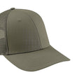 Olive Green - Back - Beechfield Urbanwear Trucker Cap