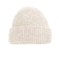 Almond Marl - Back - Beechfield Unisex Adult Ribbed Beanie