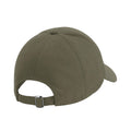 Olive Green - Back - Beechfield Unisex Adult Organic Cotton Baseball Cap