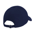 Oxford Navy - Back - Beechfield Unisex Adult Organic Cotton Baseball Cap