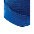 Bright Royal Blue - Back - Beechfield Unisex Adult Original Patch Beanie