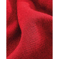 Classic Red - Back - Beechfield Unisex Adult Classic Woven Scarf