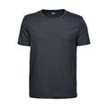 Dark Grey - Front - Tee Jays Mens Luxury Cotton T-Shirt