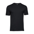 Black - Front - Tee Jays Mens Luxury Cotton T-Shirt