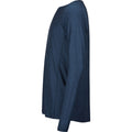Navy Melange - Lifestyle - Tee Jays Mens CoolDry Long-Sleeved Crop T-Shirt