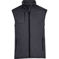 Dark Grey - Front - Tee Jays Mens Fleece Stretch Body Warmer