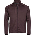 Grape - Front - Tee Jays Mens Stretch Fleece Jacket