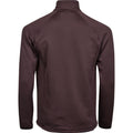 Grape - Back - Tee Jays Mens Stretch Fleece Jacket