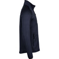 Navy - Side - Tee Jays Mens Stretch Fleece Jacket