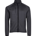 Dark Grey - Front - Tee Jays Mens Stretch Fleece Jacket