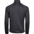 Dark Grey - Back - Tee Jays Mens Stretch Fleece Jacket