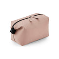 Nude Pink - Front - Bagbase Matte PU Accessory Bag