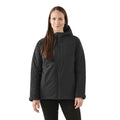 Black-Graphite - Side - Stormtech Womens-Ladies Nostromo Waterproof Jacket