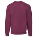 Burgundy - Back - Fruit of the Loom Mens Premium Set-in Sweatshirt