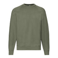 Classic Olive - Front - Fruit of the Loom Mens Premium Set-in Sweatshirt