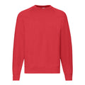 Red - Front - Fruit of the Loom Mens Premium Set-in Sweatshirt