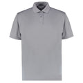 Heather Grey - Front - Kustom Kit Mens Premium Cooltex Plus Regular Polo Shirt