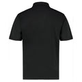 Black - Back - Kustom Kit Mens Premium Cooltex Plus Regular Polo Shirt