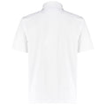 White - Back - Kustom Kit Mens Premium Cooltex Plus Regular Polo Shirt