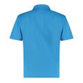 Bright Blue - Back - Kustom Kit Mens Premium Cooltex Plus Regular Polo Shirt