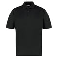 Black - Front - Kustom Kit Mens Premium Cooltex Plus Regular Polo Shirt