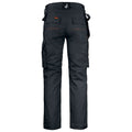 Black - Back - Jobman Mens Craftsman Work Trousers