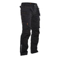 Black - Front - Jobman Mens Craftsman Work Trousers