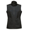 Black Heather - Front - Stormtech Womens-Ladies Avalanche Pure Earth Full Zip Gilet