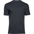 Dark Grey - Front - Tee Jays Mens Soft T-Shirt