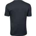 Dark Grey - Back - Tee Jays Mens Soft T-Shirt