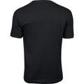 Black - Back - Tee Jays Mens Soft T-Shirt