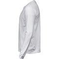 White - Lifestyle - Tee Jays Mens Soft Long-Sleeved T-Shirt