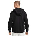 Black-Brushed Silver - Back - Nike Mens Dri-FIT Golf Hoodie