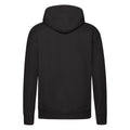 Black - Back - Fruit of the Loom Mens Premium Hoodie