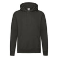 Charcoal - Front - Fruit of the Loom Mens Premium Hoodie